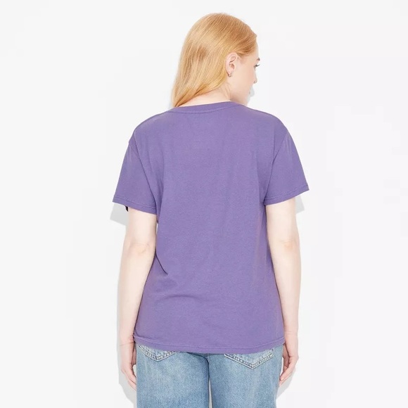 🌙KISS Short Sleeve Graphic T-Shirt - Purple🌙 - Picture 2 of 7